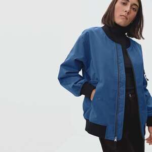 Everlane The Bomber Jacket Blue Base - Size XS